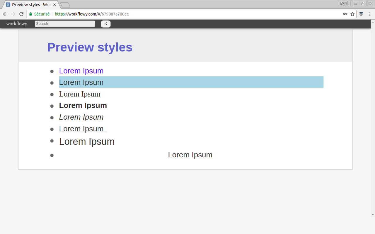 WorkFlowy Presenter截图4