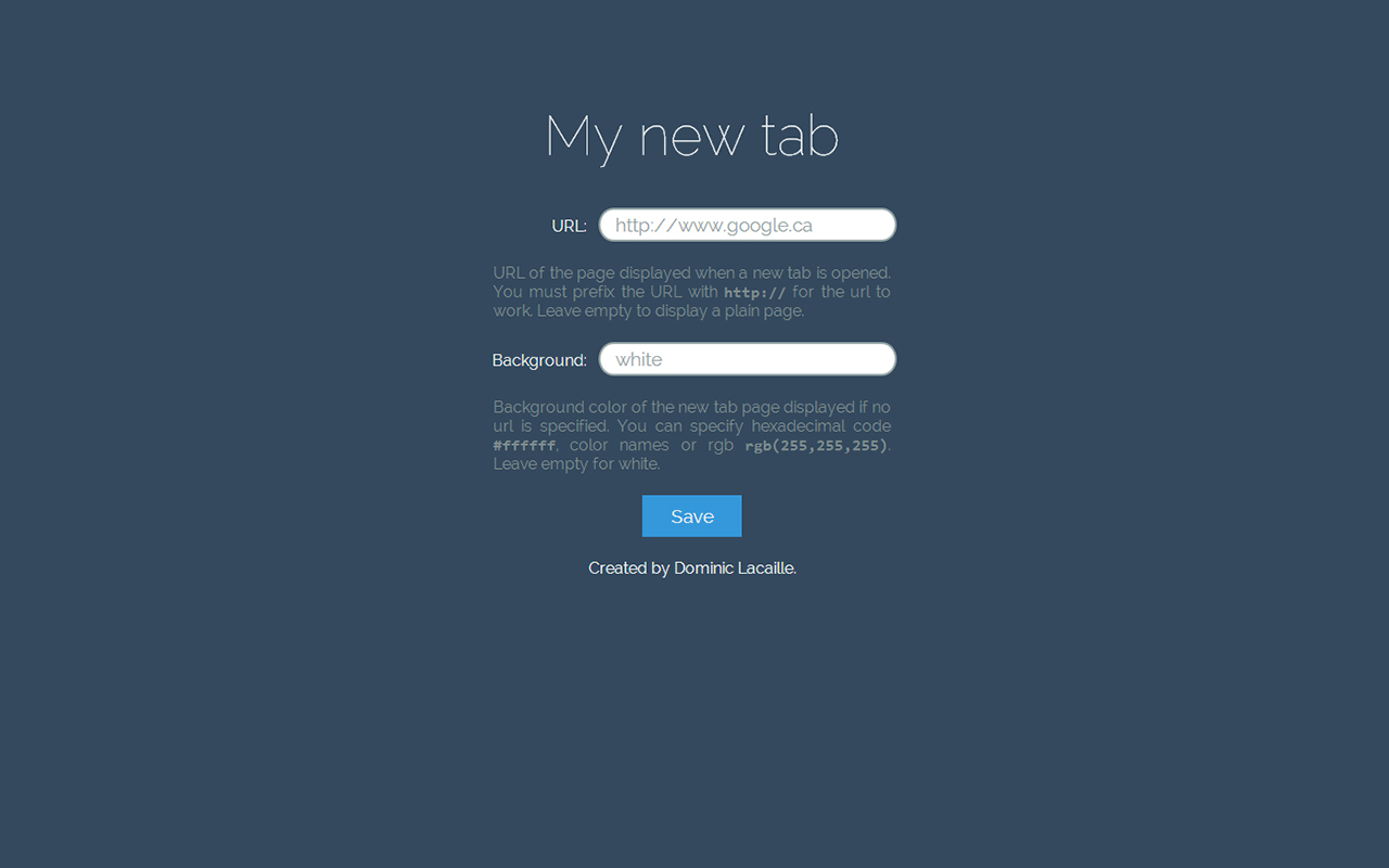 My New Tab截图1