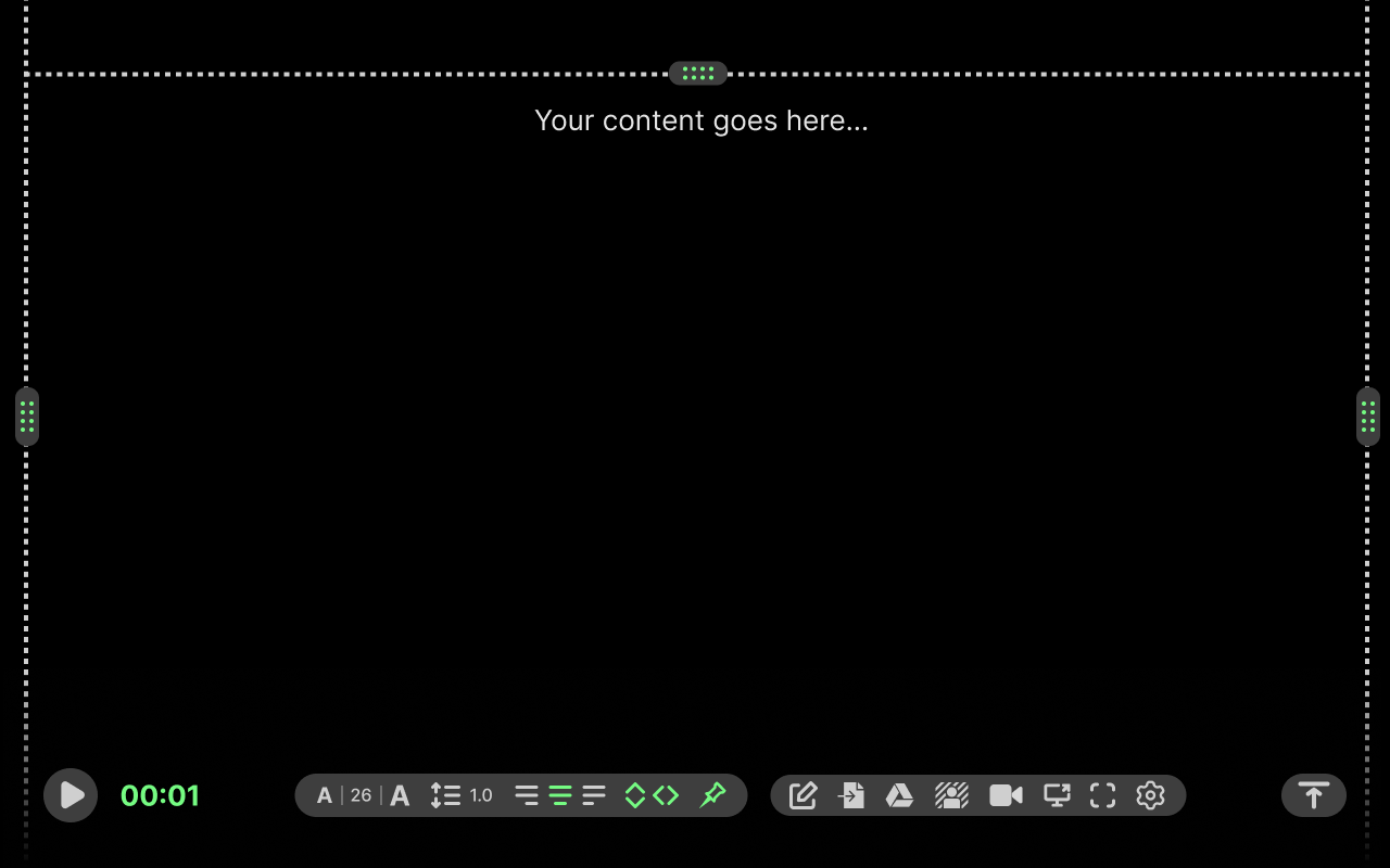 OBS Teleprompter截图1