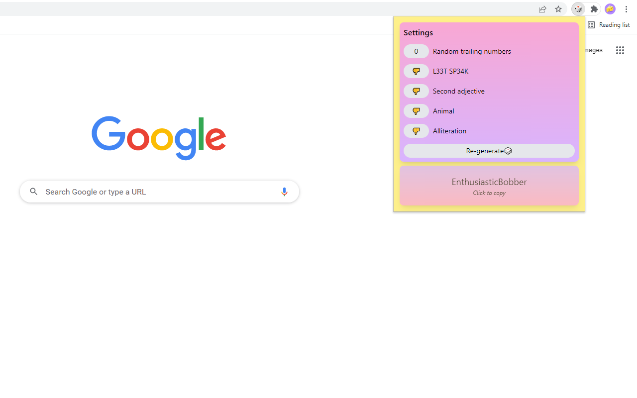 Cool Username Generator截图1