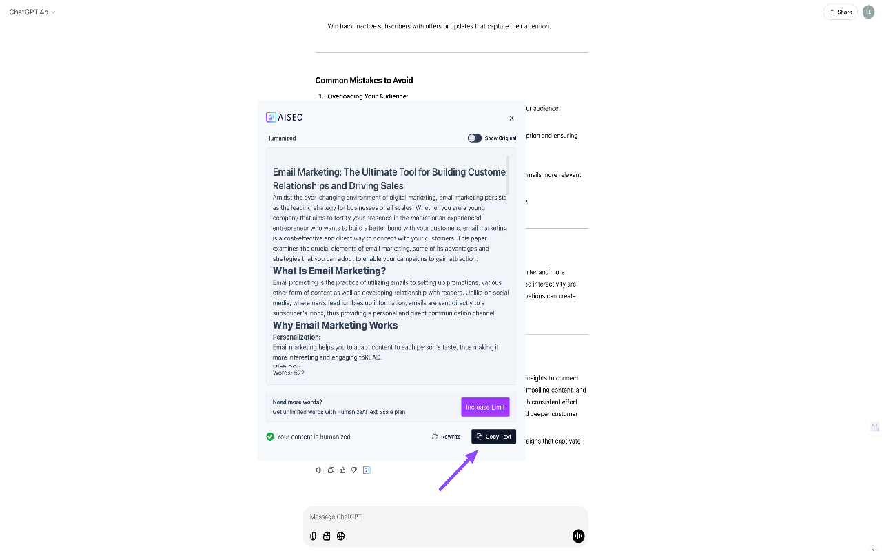 AISEO - AI Writing Companion.截图2