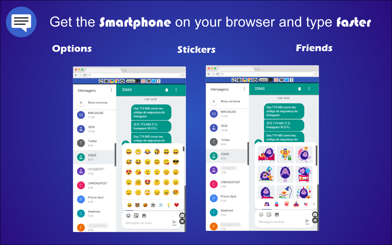 Web for Google Messages截图2