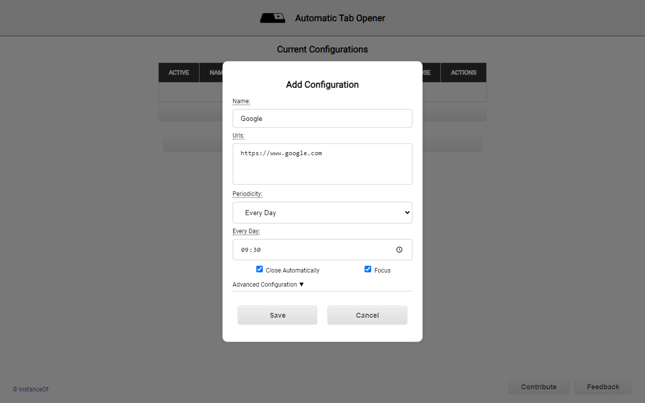 Automatic Tab Opener截图4