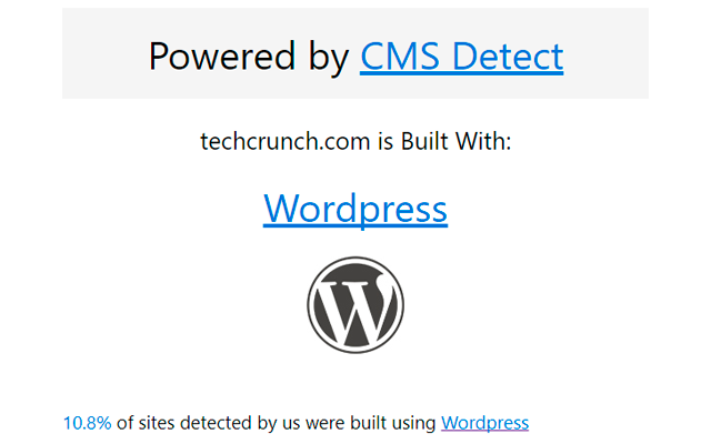 CMS Detect - What CMS is that site using?截图1