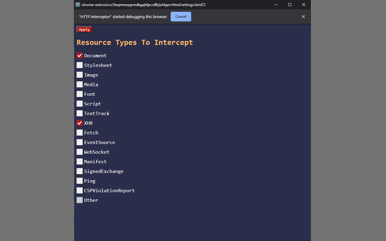 Request Interceptor截图2