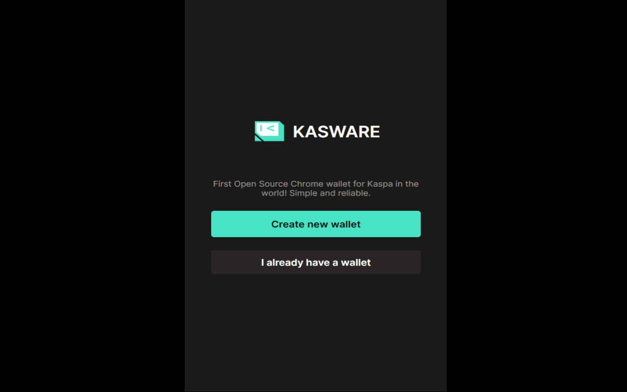 KasWare Wallet截图2
