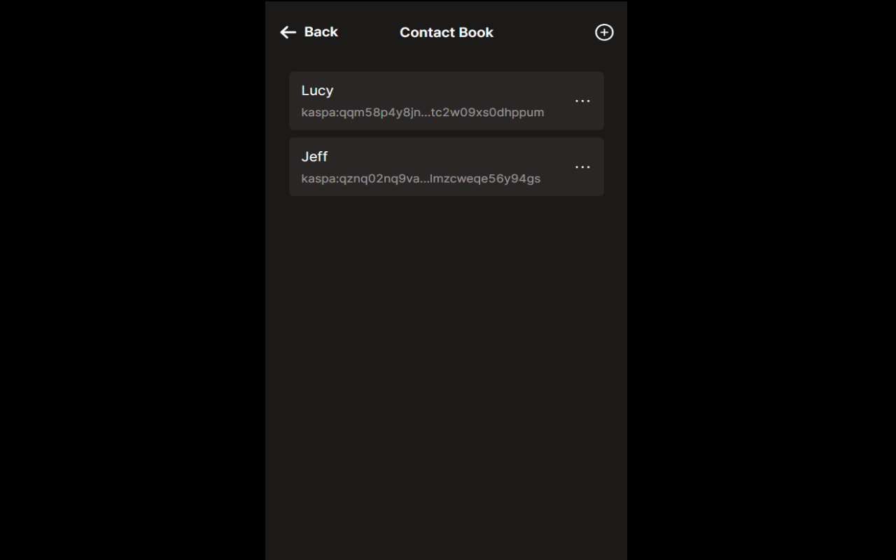 KasWare Wallet截图5