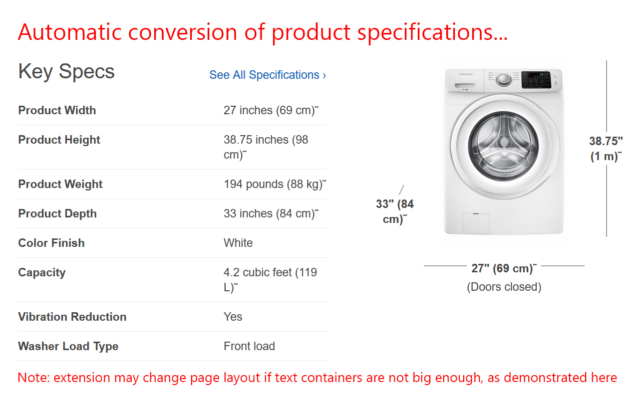 Everything Metric - Auto Unit Converter截图1
