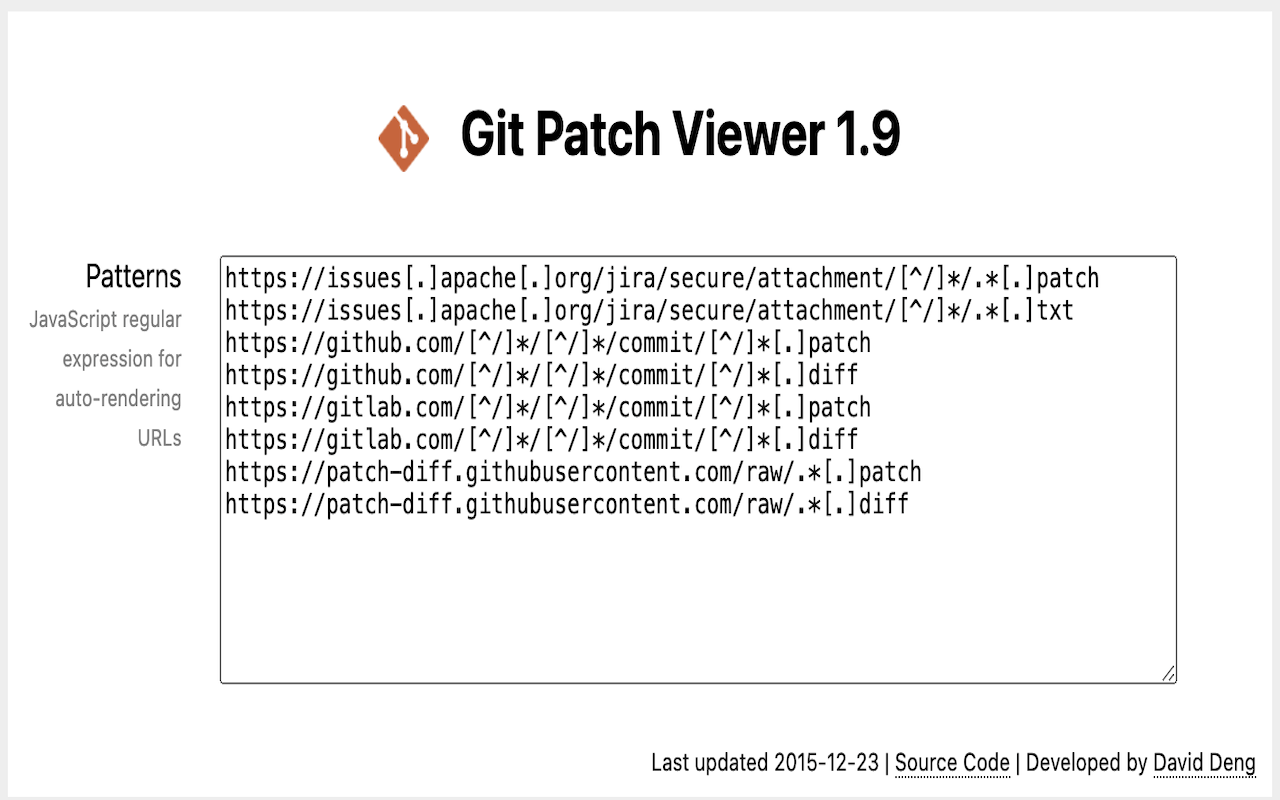 Git Patch Viewer截图1