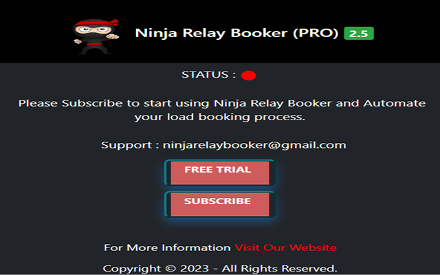 Ninja Relay Booker (PRO)截图4