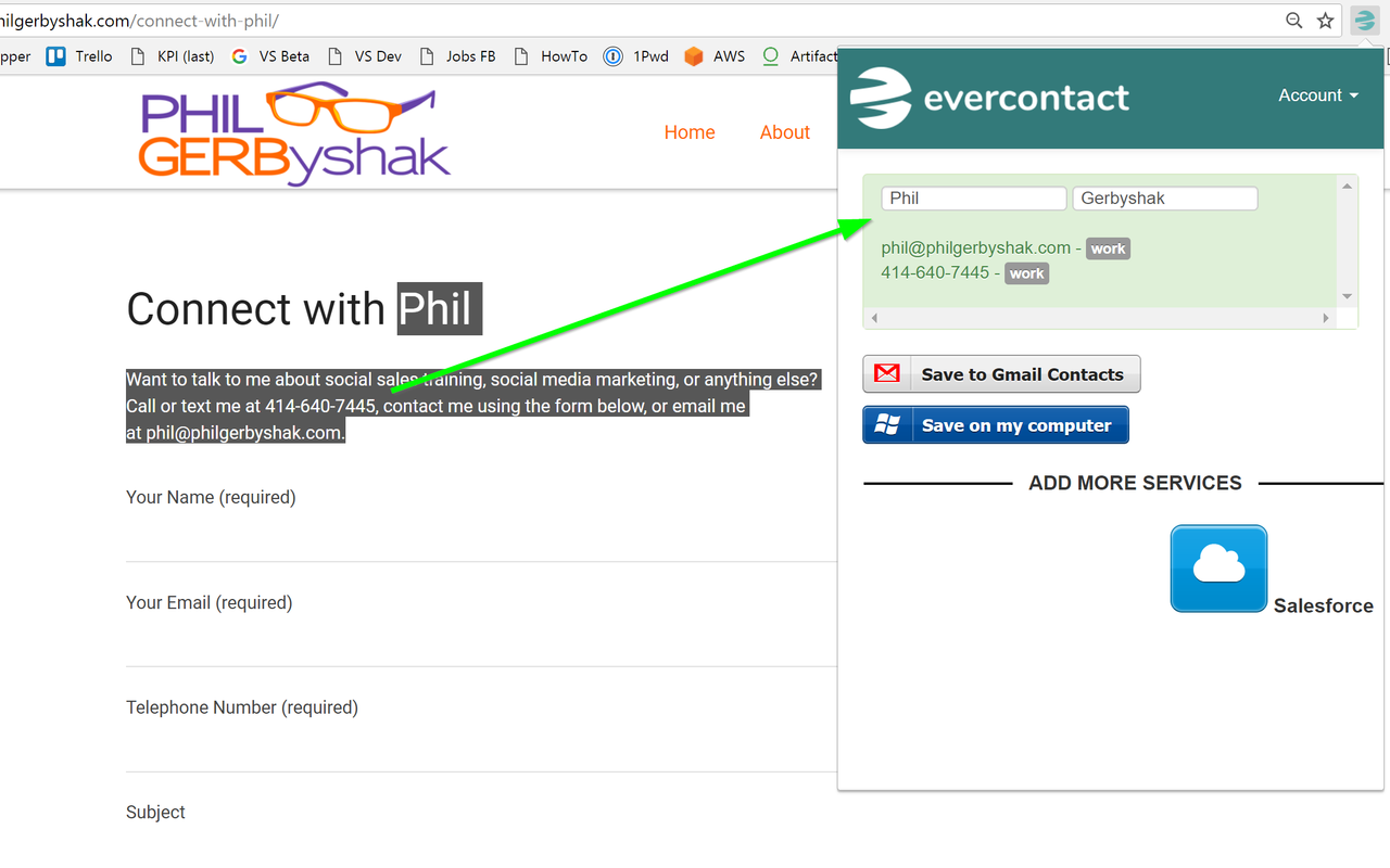 Evercontact截图1