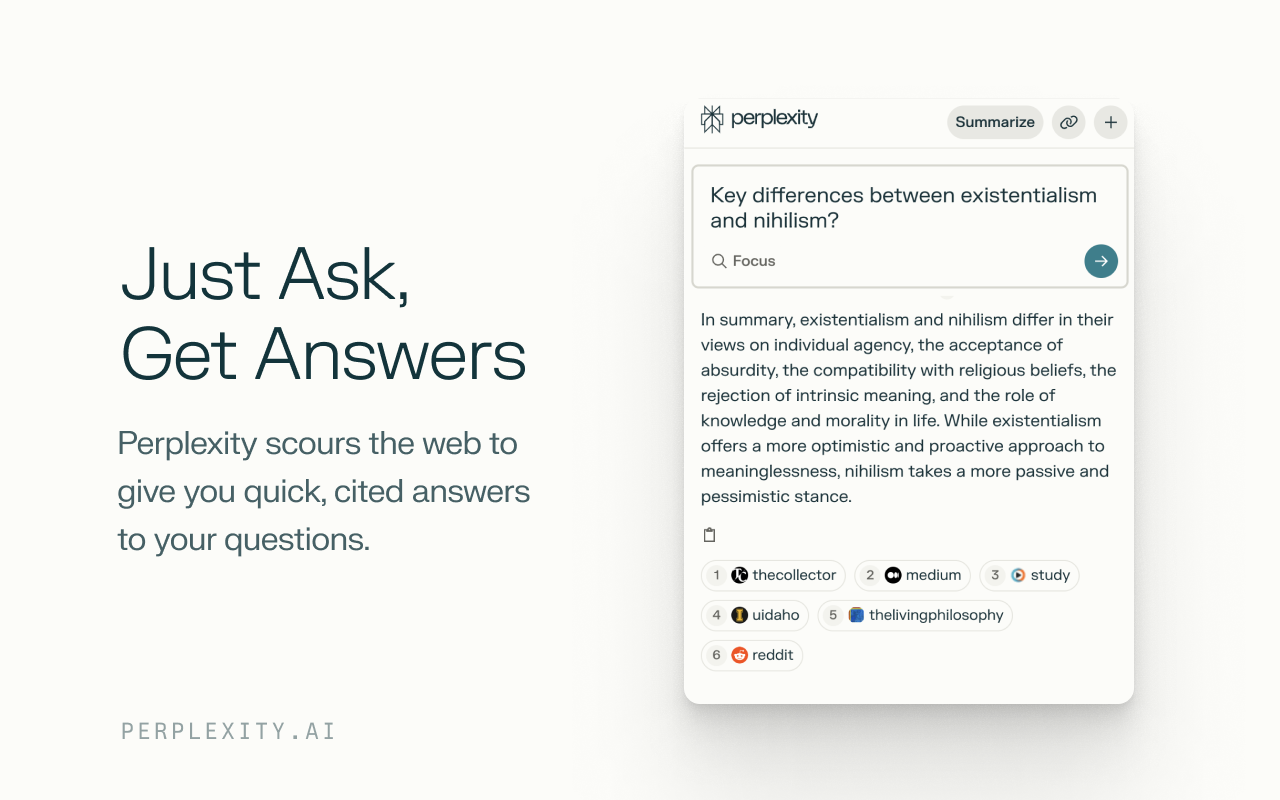 Perplexity - AI Companion截图2