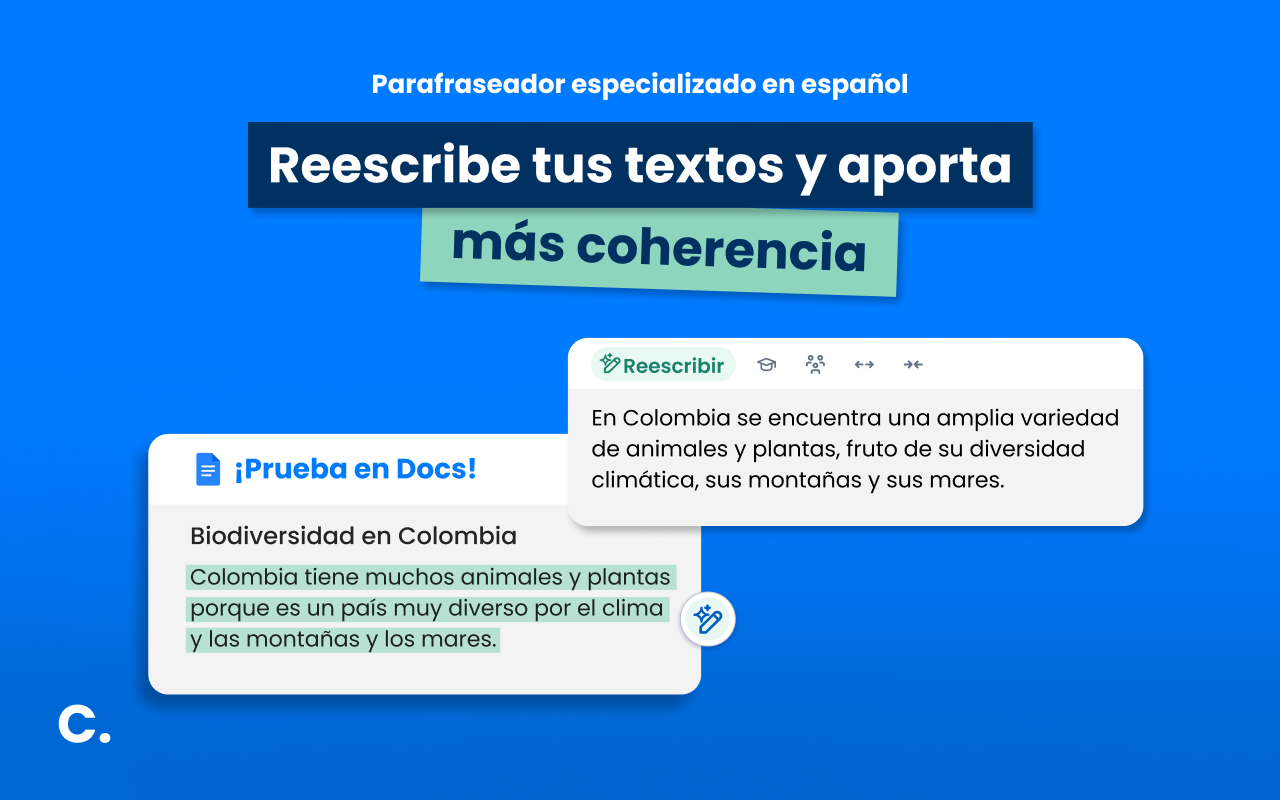 AI online grammar checker and paraphrasing tool in Spanish - Correcto截图4