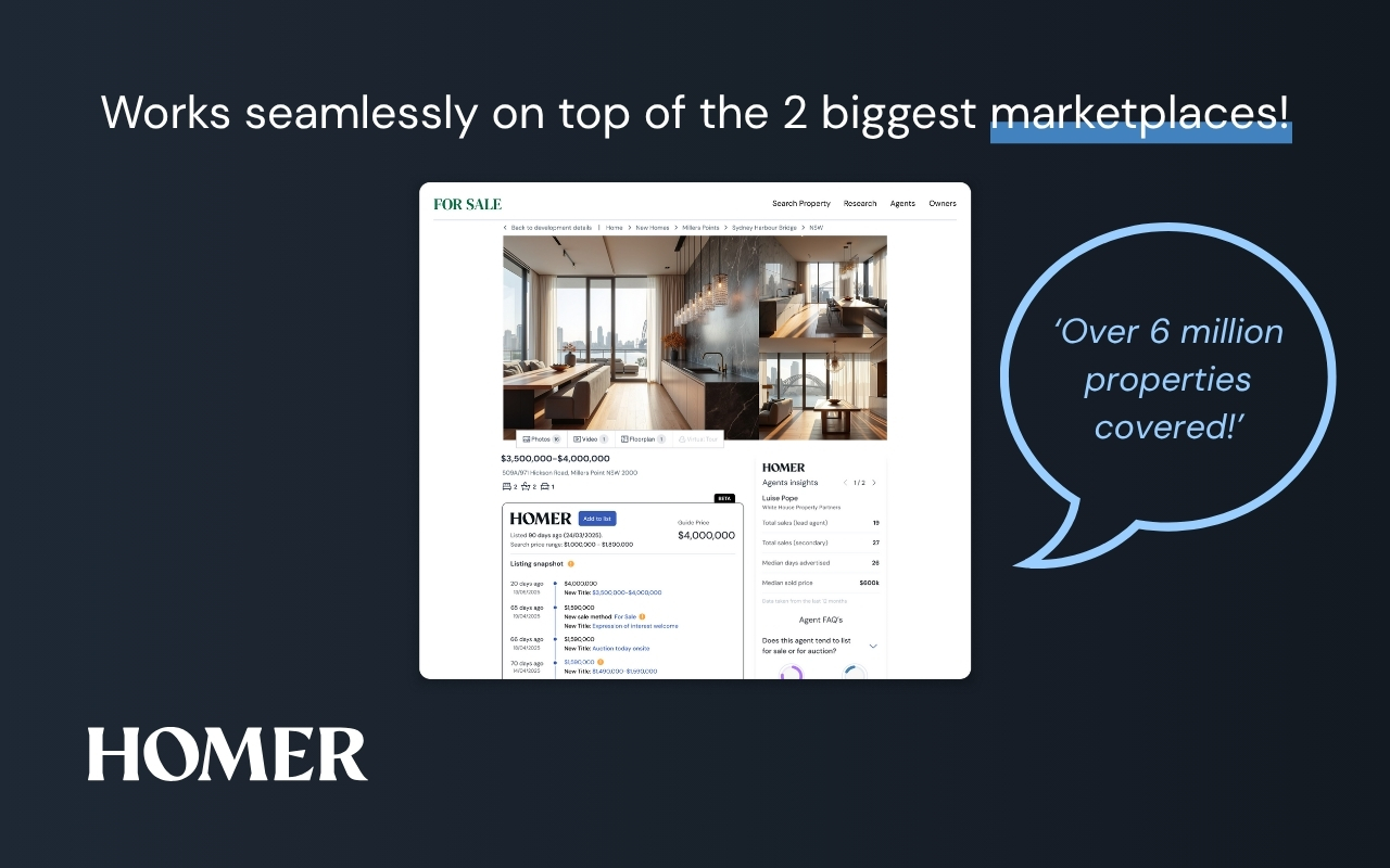 Homer (formerly KoalaData) – Property Search Extension截图3