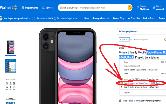 Amazon Right-Click Search (ALL COUNTRIES!)截图3