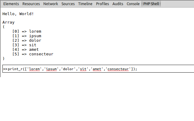 PHP shell截图1