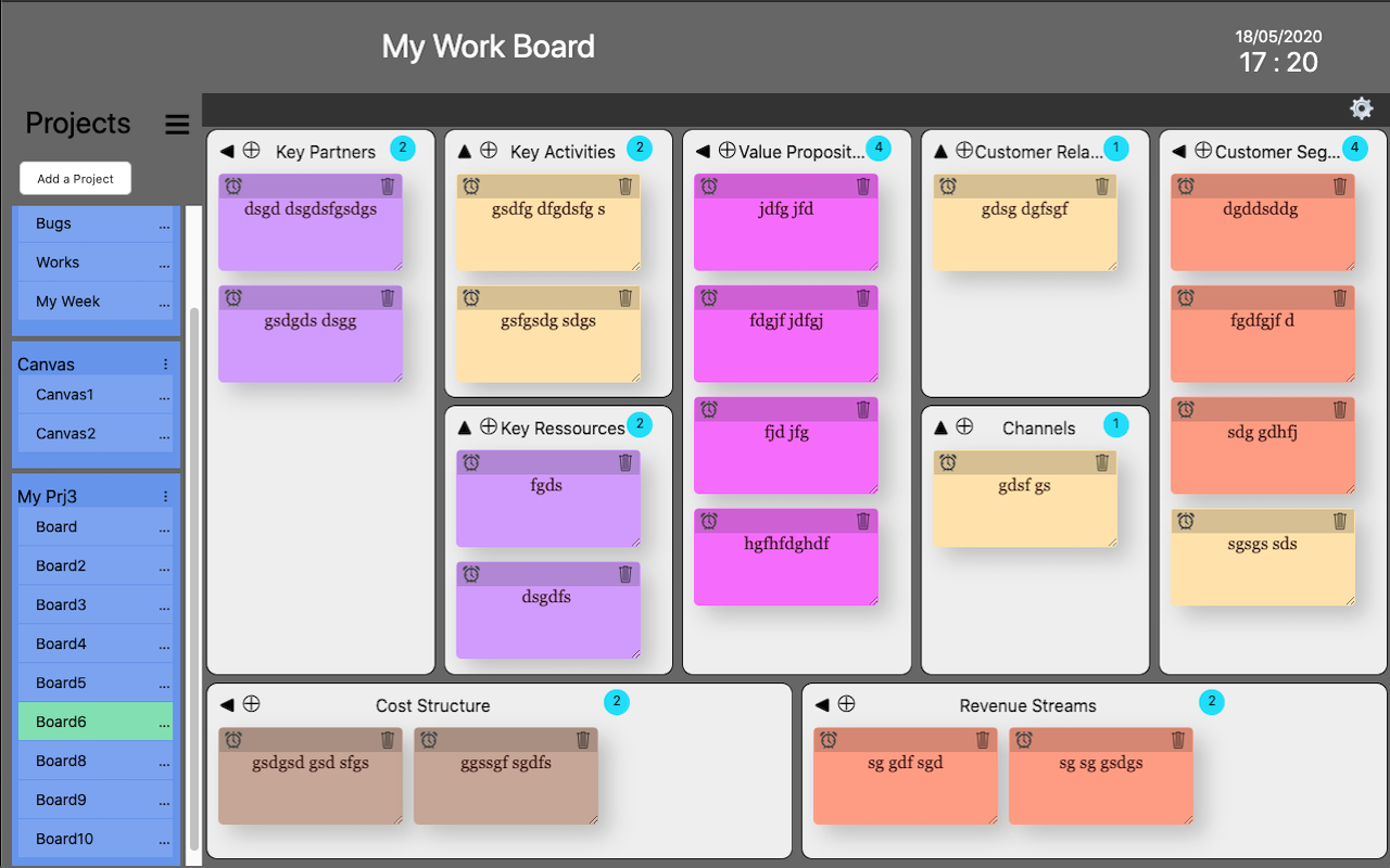 My work Board截图2