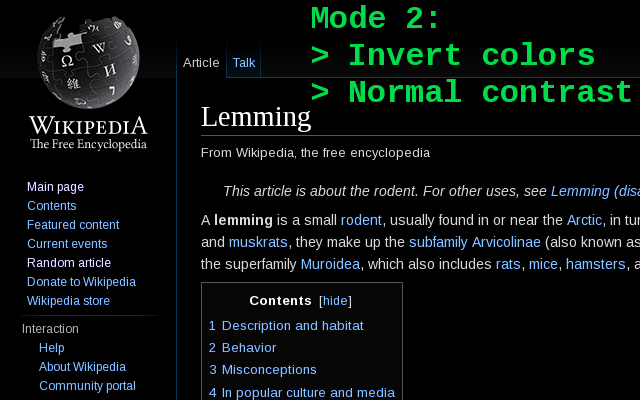 Dark mode / night reader截图4