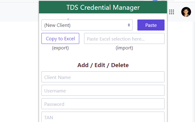 TDS Credential Manager截图1