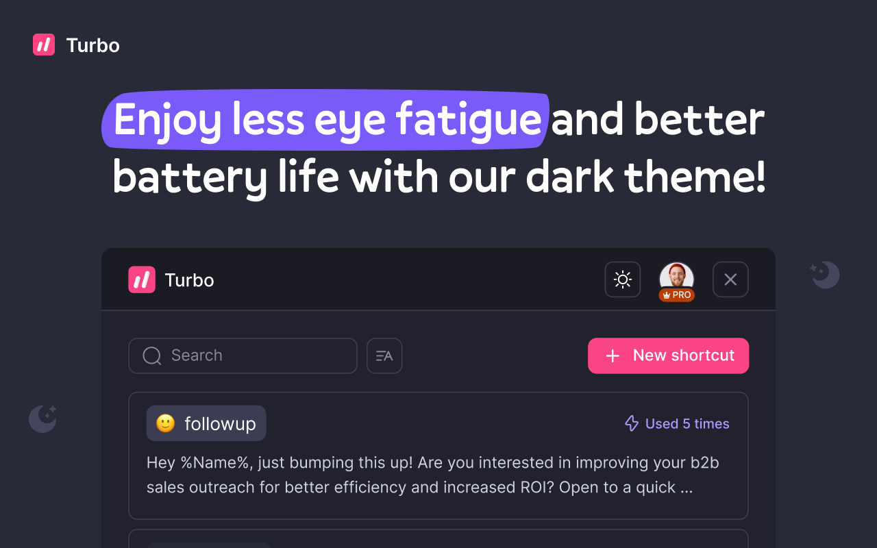 Linguix Turbo: Text Expander and Shortcuts截图1