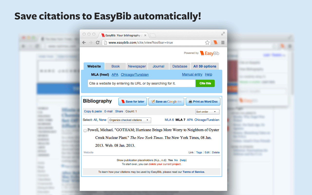 EasyBib Toolbar截图1