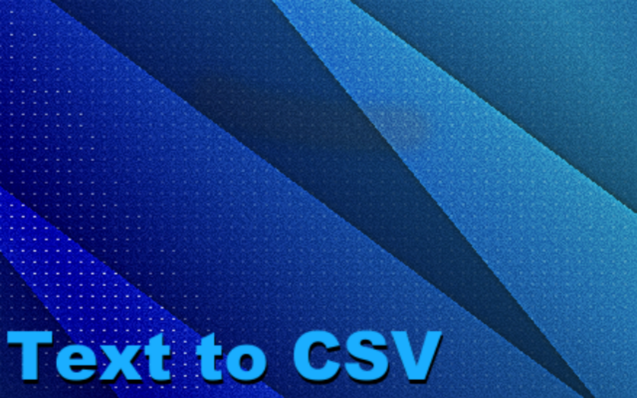 Text to CSV截图1