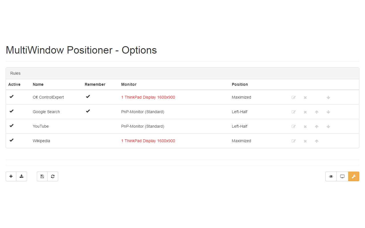 MultiWindow Positioner截图1