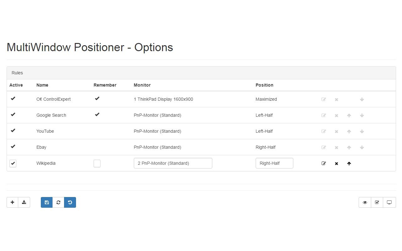 MultiWindow Positioner截图4