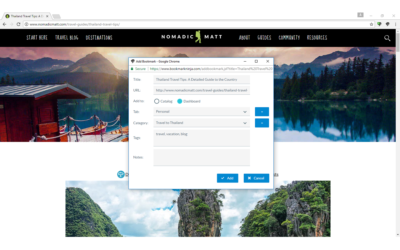Add to Bookmark Ninja截图2