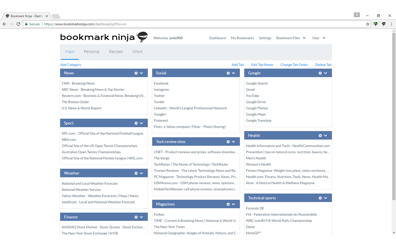 Add to Bookmark Ninja截图3