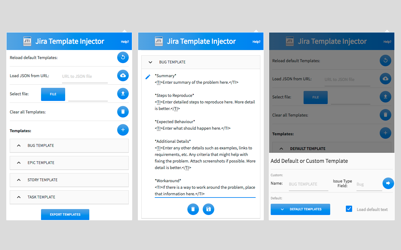 JIRA Template Injector截图1