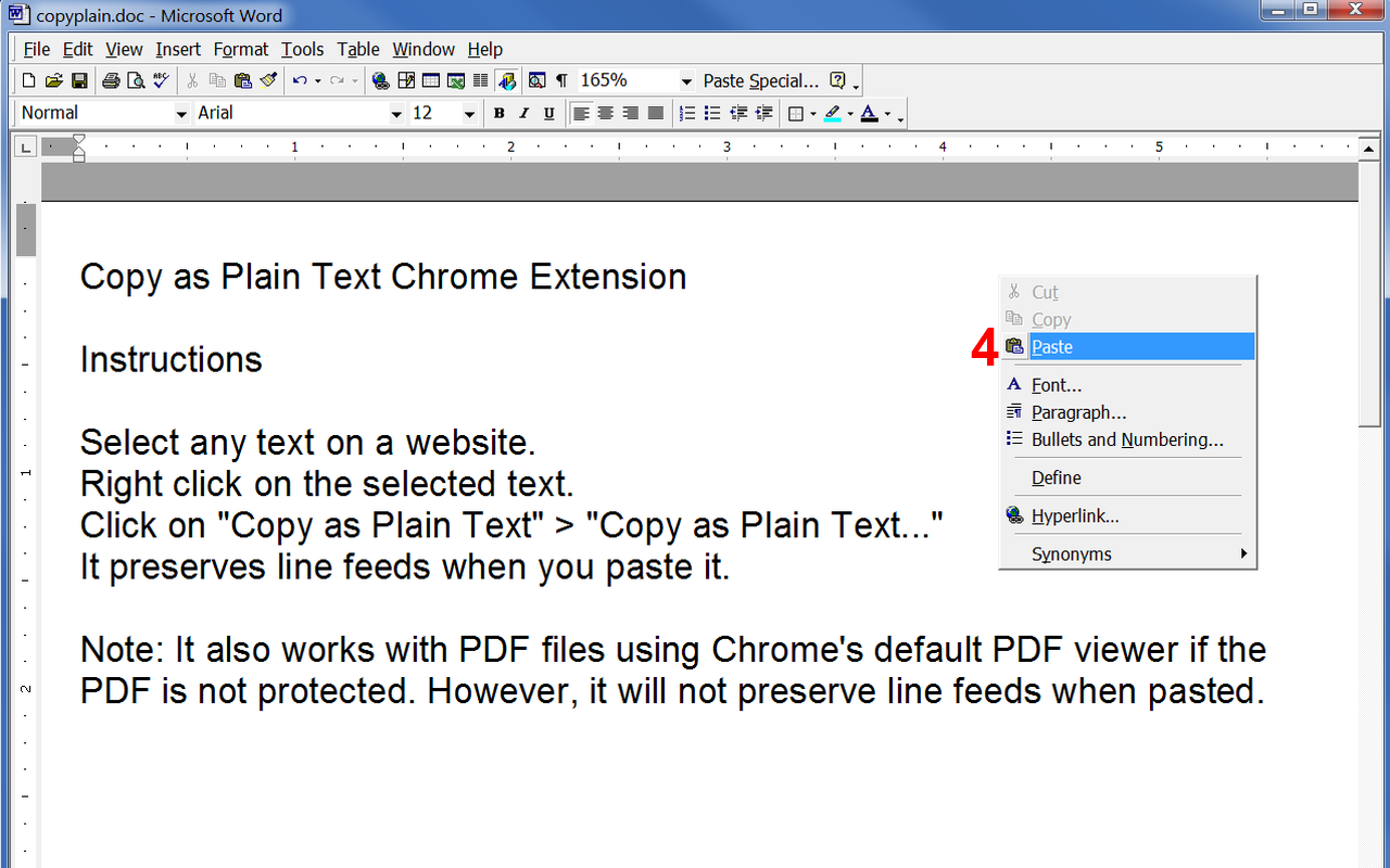 Copy as Plain Text截图5
