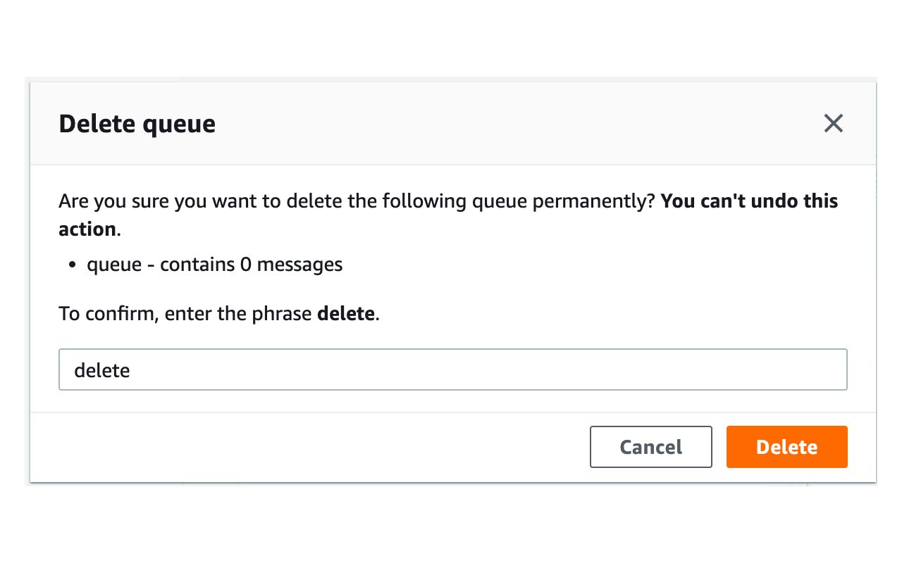 AWS console autofill delete截图1
