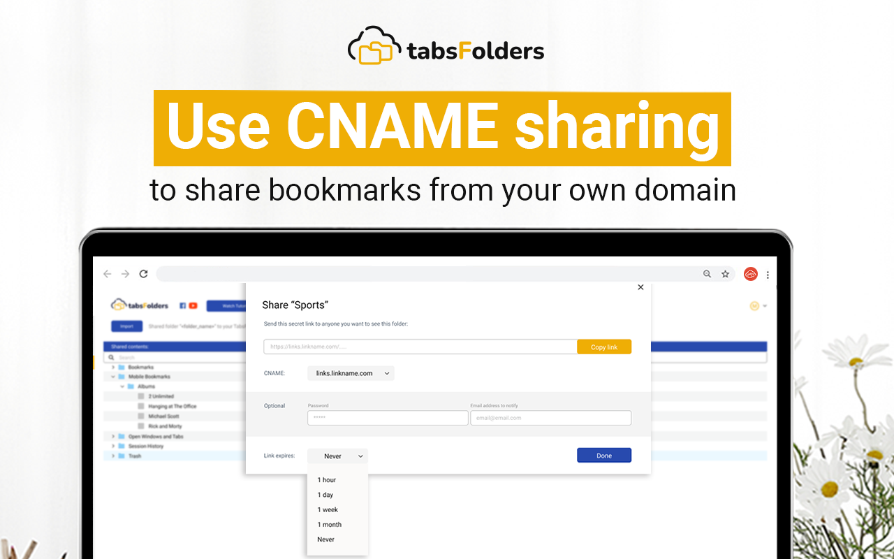 TabsFolders Tab & Bookmark Manager截图2