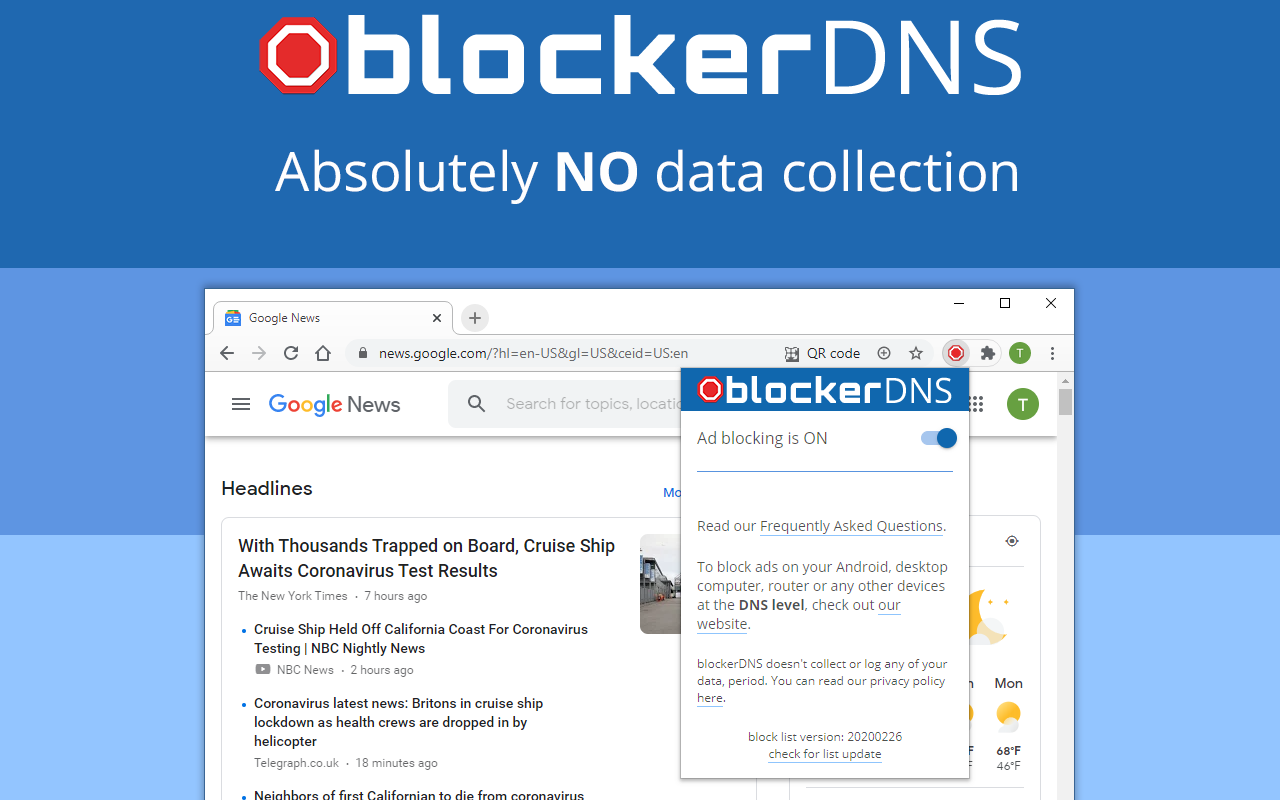 blockerDNS Ad & Tracker Blocking截图3