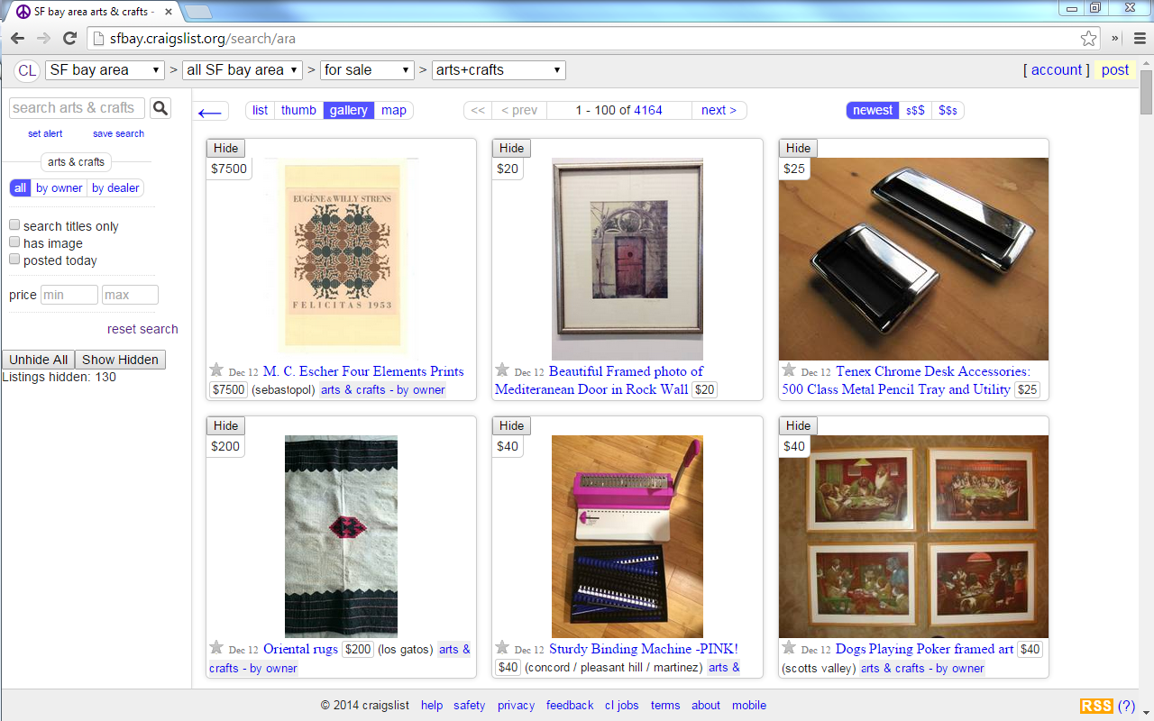 Craigslist Hide Utility截图1