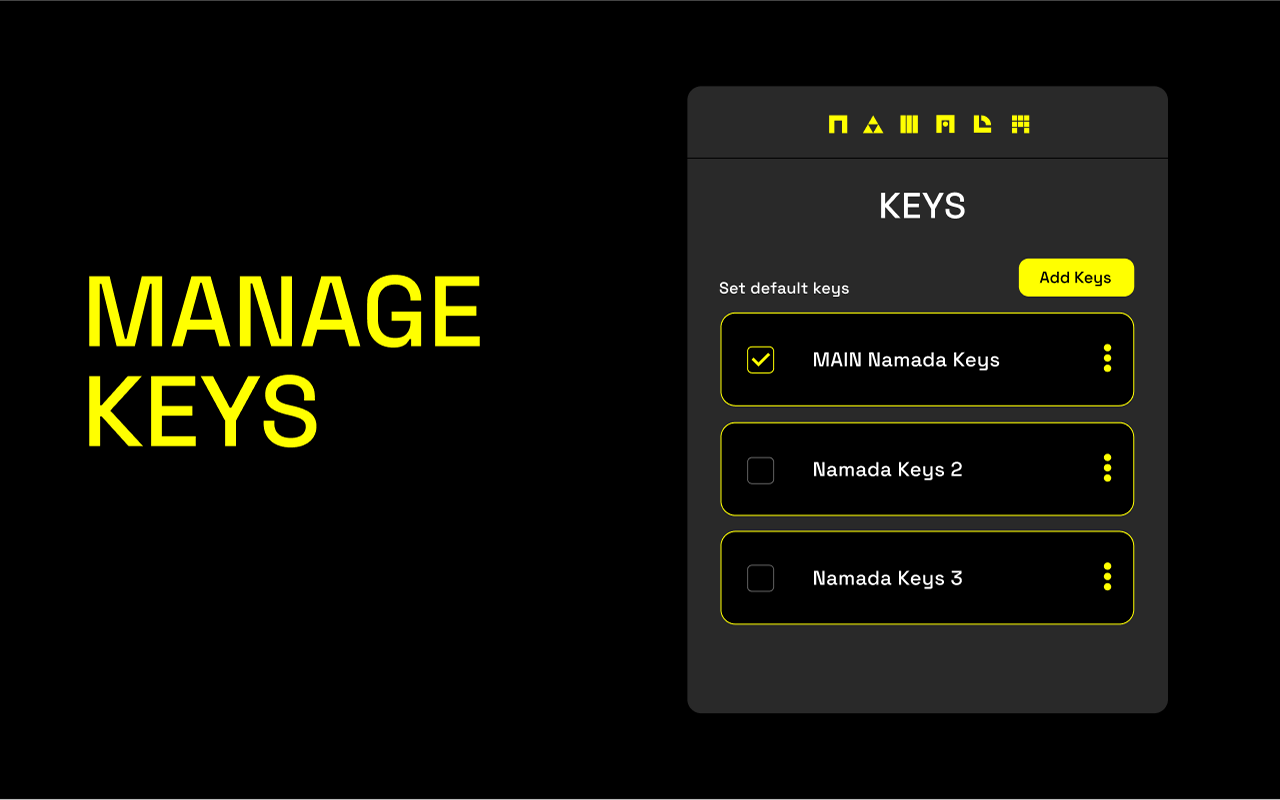 Namada Keychain截图1