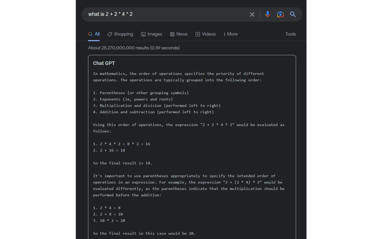 ChatGPT Search and Translator截图1