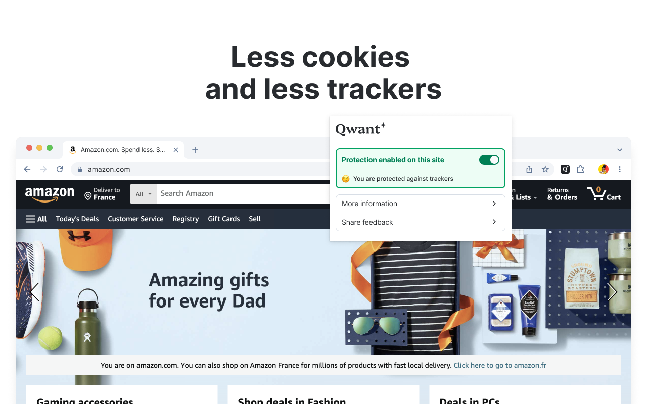 Qwant - Search engine and tracker blocker截图2