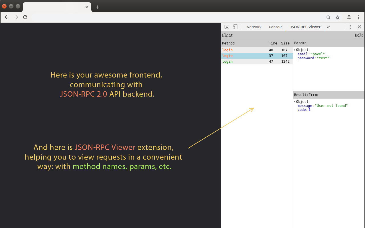 JSON-RPC Viewer截图1