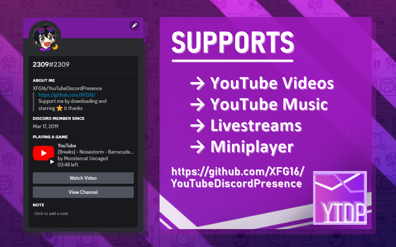 YouTubeDiscordPresence截图2