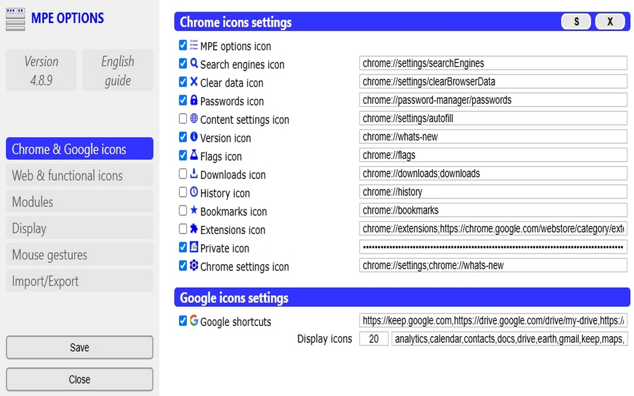 Multi Purpose Extension截图2