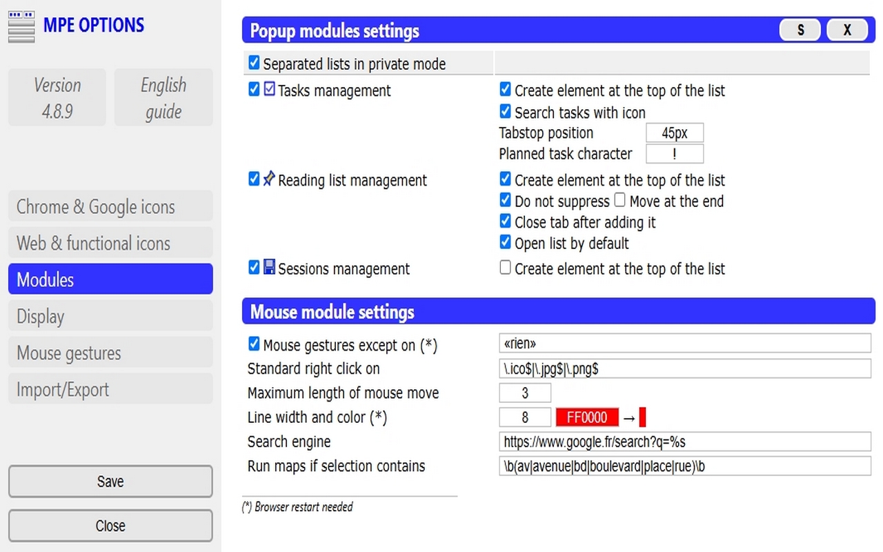 Multi Purpose Extension截图3