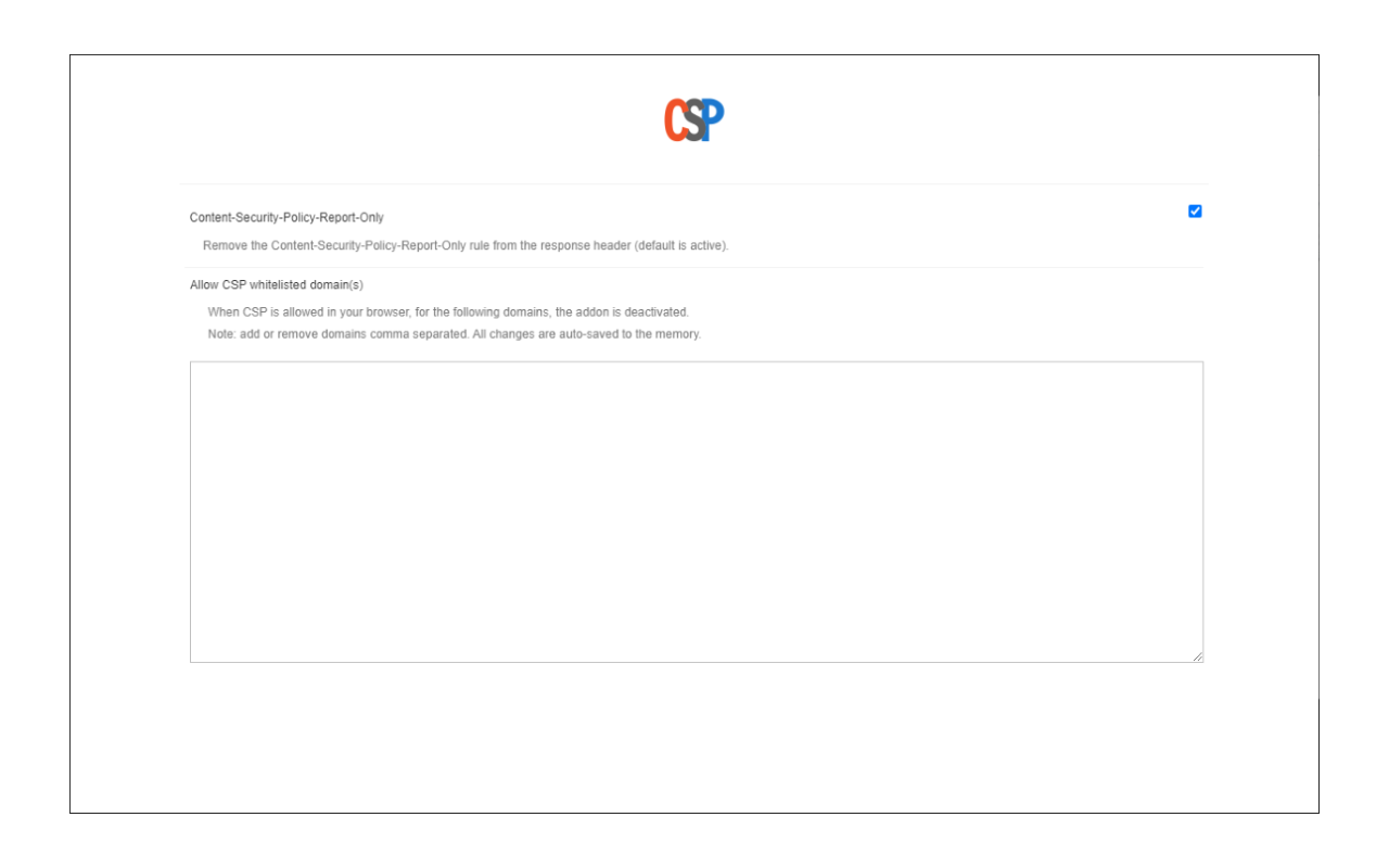 Allow CSP: Content-Security-Policy截图2