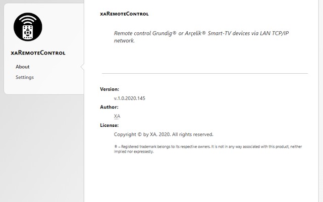 Remote Control ˣᵃ — Network remote ctl for TV截图1