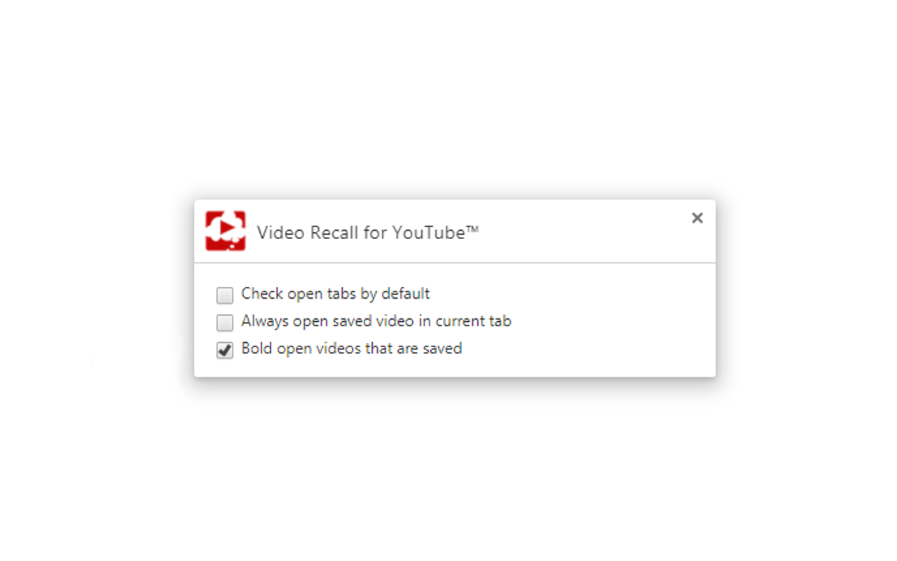 Video Recall for YouTube™截图1