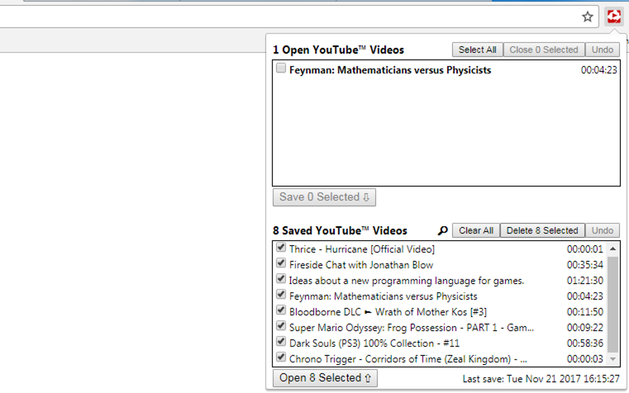 Video Recall for YouTube™截图2