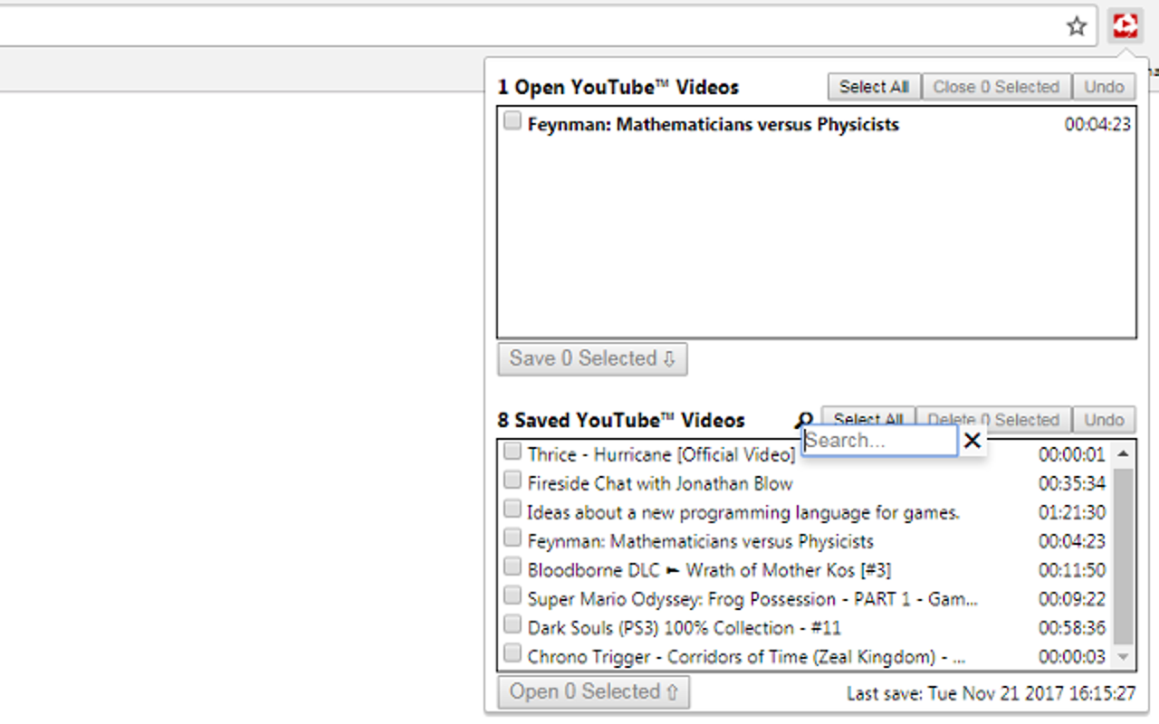 Video Recall for YouTube™截图4