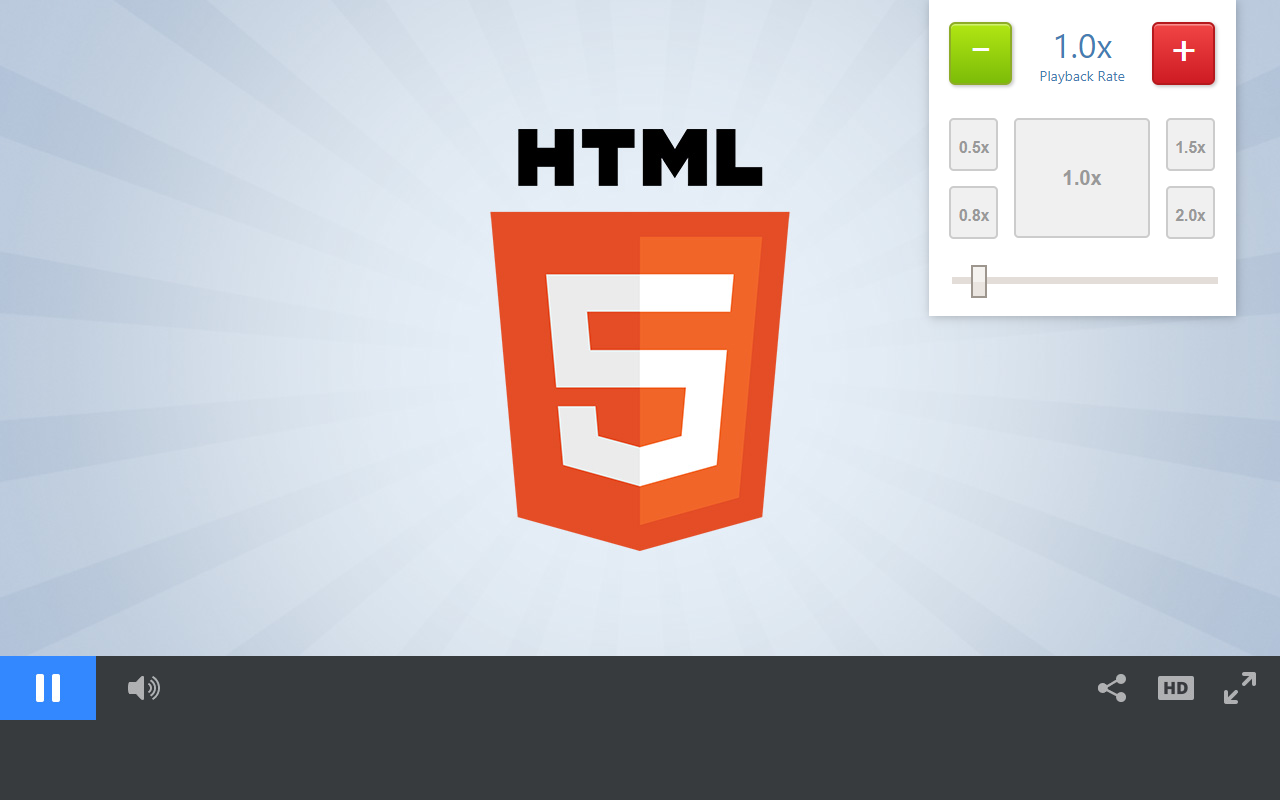 Playback Rate Controller截图1