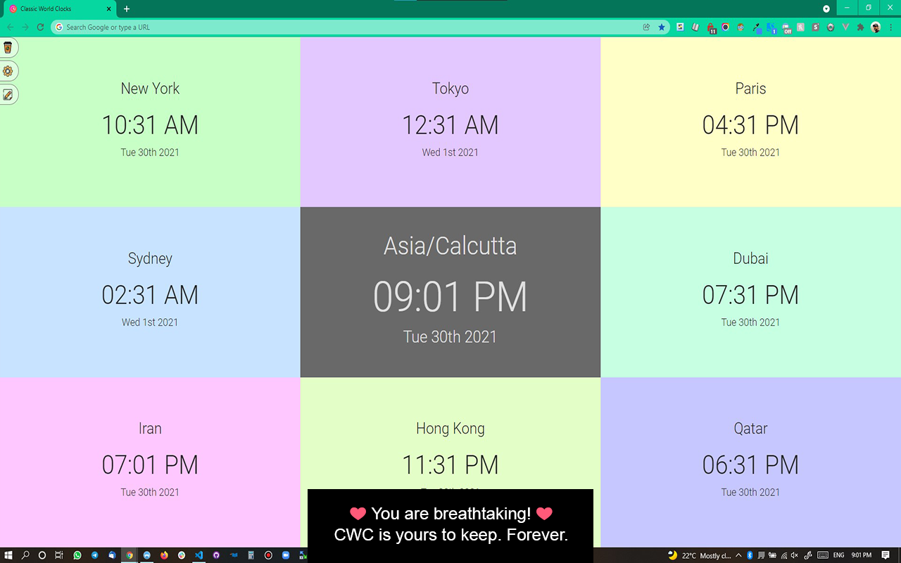 World Clocks截图3
